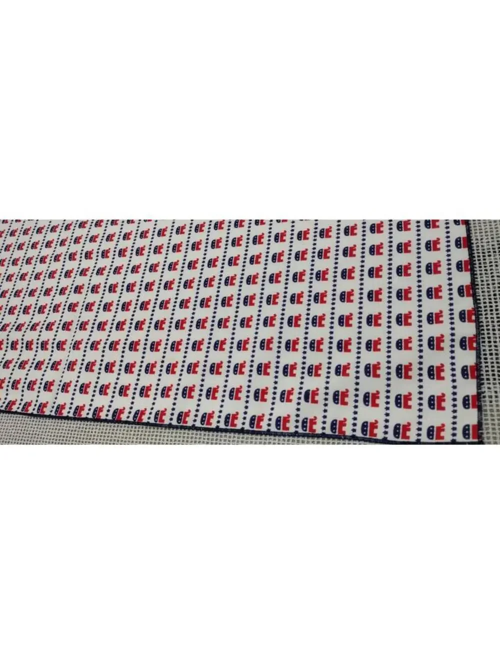 USA Vintage 1976 1776 Usa Wide Large Scarf Elephant GOP REPUBLICAN Authentic 70s